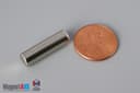 1/4" dia. x 7/8" N40 Neodymium Cylinder Magnet - photo 1