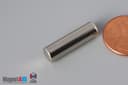 1/4" dia. x 7/8" N40 Neodymium Cylinder Magnet - photo 3