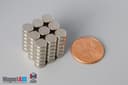 1/4" dia. x 1/8" N52 Neodymium Disc Magnet - photo 5