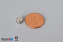 1/4" dia. x 3/16" N40 Neodymium Disc Magnet - photo 1
