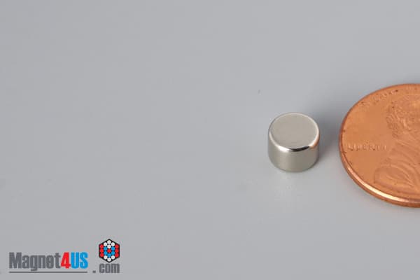 1/4" dia. x 3/16" N40 Neodymium Disc Magnet - photo 3
