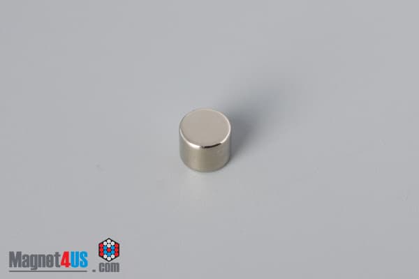 1/4" dia. x 2/10" N40 Neodymium Disc Magnet - photo 2