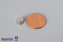 1/4" dia. x 2/10" N40 Neodymium Disc Magnet - photo 1