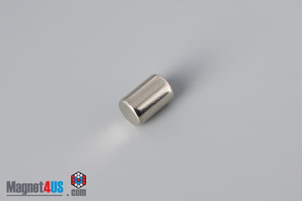 1/4" dia. x 3/8" N52 Neodymium Cylinder Magnet - photo 2