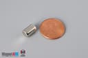 1/4" dia. x 3/8" N52 Neodymium Cylinder Magnet - photo 1