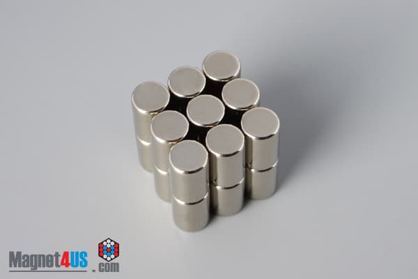 1/4" dia. x 3/8" N52 Neodymium Cylinder Magnet - photo 4