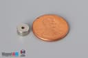 1/4" od x 1/16" id x 1/8" N40 Neodymium Ring Magnet - photo 1