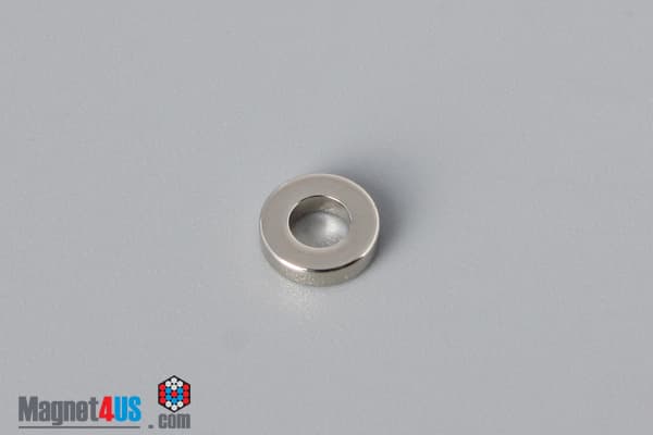 1/4" od x 1/8" id x 1/16" N40 Neodymium Ring Magnet - photo 2