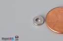1/4" od x 1/8" id x 1/16" N40 Neodymium Ring Magnet - photo 3