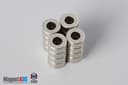 1/4" od x 1/8" id x 1/8" N40 Neodymium Ring Magnet - photo 4