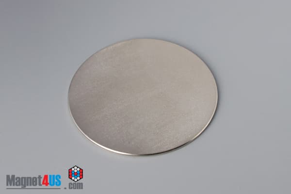 2 1/2" dia. x 1/16" N45 Neodymium Disc Magnet - photo 2