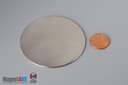2 1/2" dia. x 1/16" N45 Neodymium Disc Magnet - photo 1