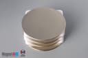 2 1/2" dia. x 1/16" N45 Neodymium Disc Magnet - photo 4