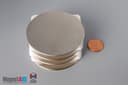 2 1/2" dia. x 1/16" N45 Neodymium Disc Magnet - photo 5