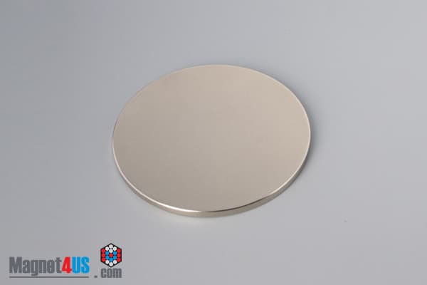 2 1/2" dia. x 1/8" N40 Neodymium Disc Magnet - photo 2