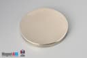 2 1/2" dia. x 1/4" N45 Neodymium Disc Magnet - photo 2