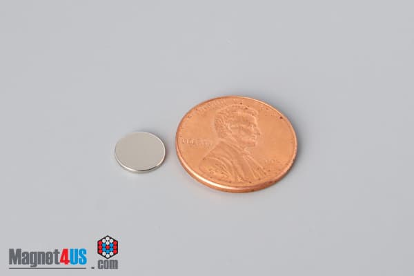 5/16" dia. x 1/32" N40 Neodymium Disc Magnet - photo 1