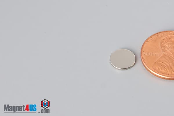 5/16" dia. x 1/32" N40 Neodymium Disc Magnet - photo 3