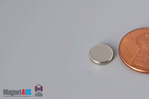 5/16" dia. x 1/16" N40 Neodymium Disc Magnet - photo 3