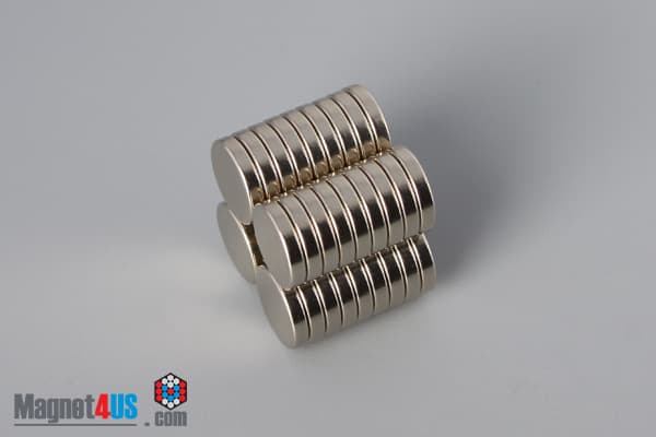 5/16" dia. x 1/16" N40 Neodymium Disc Magnet - photo 4