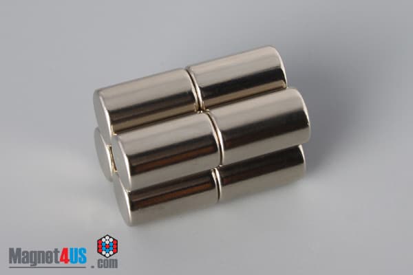 5/16" dia. x 1/2" N52 Neodymium Cylinder Magnet - photo 4