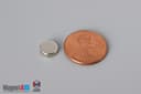 5/16" dia. x 1/10" N40 Neodymium Disc Magnet - photo 1