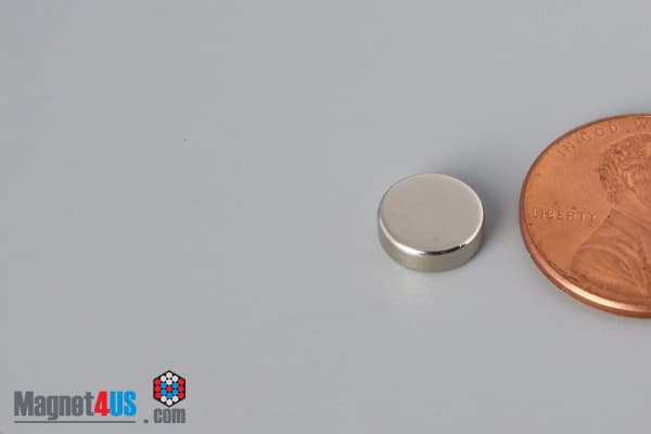 5/16" dia. x 1/10" N40 Neodymium Disc Magnet - photo 3