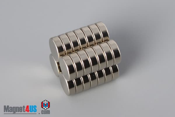 5/16" dia. x 1/10" N40 Neodymium Disc Magnet - photo 4