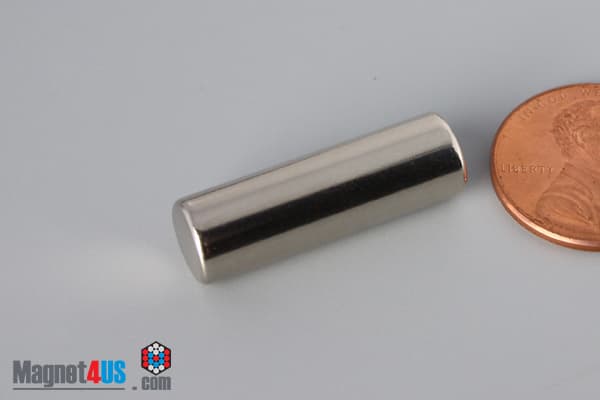 5/16" dia. x 1" N52 Neodymium Cylinder Magnet - photo 3