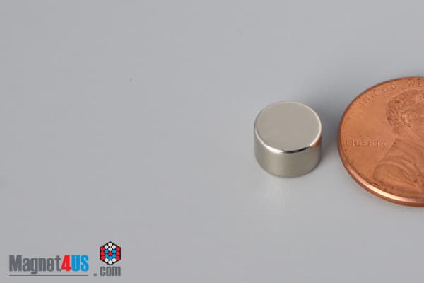 5/16" dia. x 2/10" N45 Neodymium Disc Magnet - photo 3