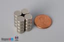 5/16" dia. x 2/10" N45 Neodymium Disc Magnet - photo 5