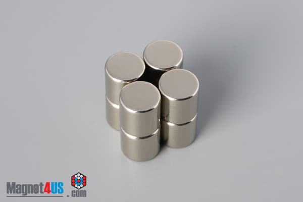 5/16" dia. x 5/16" N52 Neodymium Cylinder Magnet - photo 4
