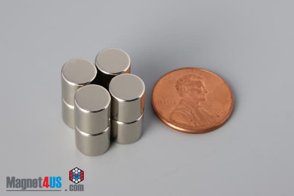 5/16" dia. x 5/16" N52 Neodymium Cylinder Magnet - photo 5