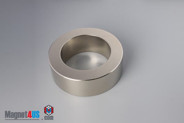3" od x 2" id x 1" N45 Neodymium Ring Magnet - photo 2