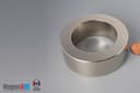 3" od x 2" id x 1" N45 Neodymium Ring Magnet - photo 3
