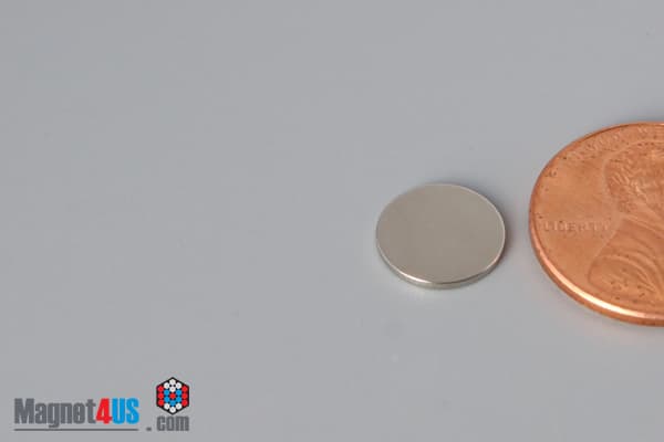 3/8" dia. x 1/32" N40 Neodymium Disc Magnet - photo 3