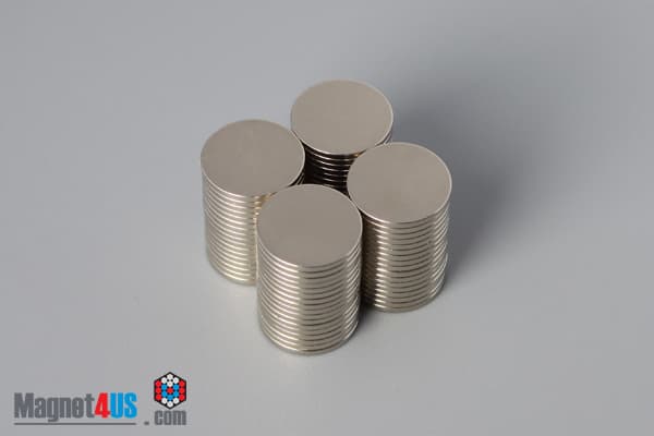 3/8" dia. x 1/32" N40 Neodymium Disc Magnet - photo 4