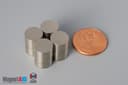 3/8" dia. x 1/32" N40 Neodymium Disc Magnet - photo 5