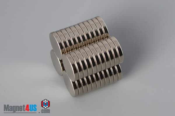 3/8" dia. x 1/16" N40 Neodymium Disc Magnet - photo 4