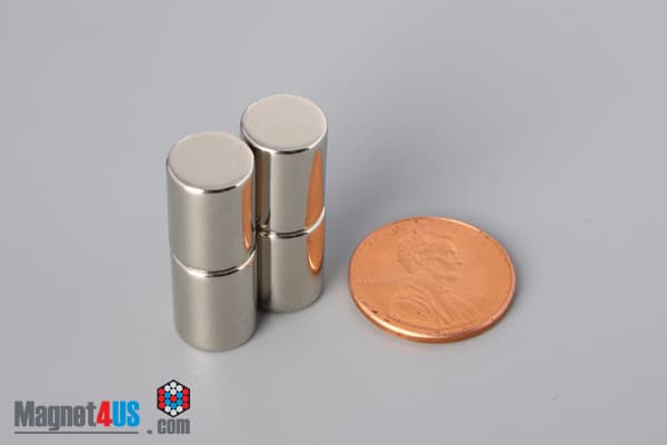 3/8" dia. x 1/2" N52 Neodymium Cylinder Magnet - photo 5