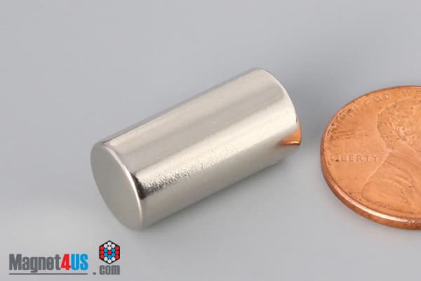 3/8" dia. x 3/4" N40 Neodymium Cylinder Magnet - photo 3