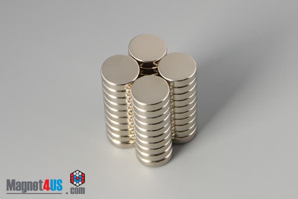 3/8" dia. x 1/10" N40 Neodymium Disc Magnet - photo 4