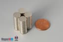 3/8" dia. x 1/10" N40 Neodymium Disc Magnet - photo 5