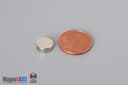 3/8" dia. x 1/8" N45 Neodymium Disc Magnet - photo 1