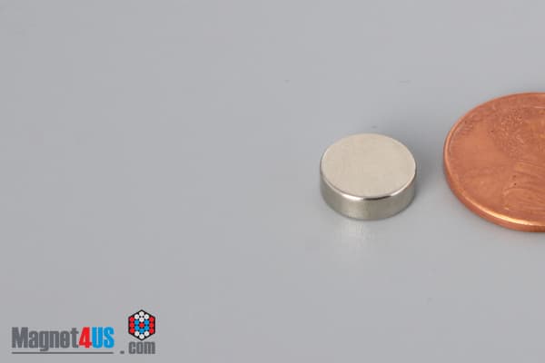 3/8" dia. x 1/8" N45 Neodymium Disc Magnet - photo 3