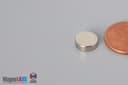 3/8" dia. x 1/8" N45 Neodymium Disc Magnet - photo 3