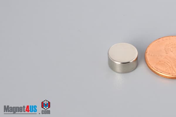 3/8" dia. x 3/16" N40 Neodymium Disc Magnet - photo 3