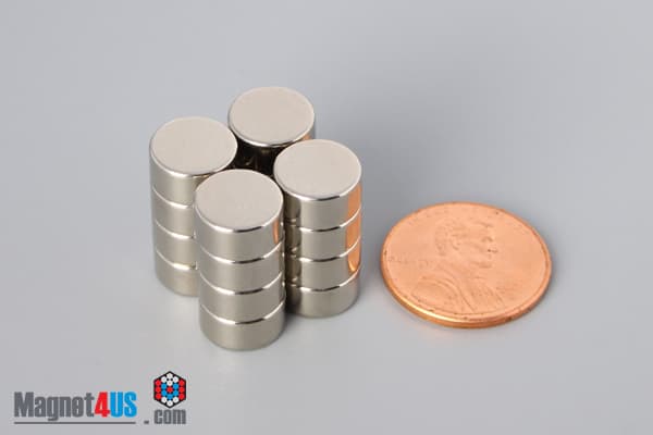 3/8" dia. x 3/16" N40 Neodymium Disc Magnet - photo 5