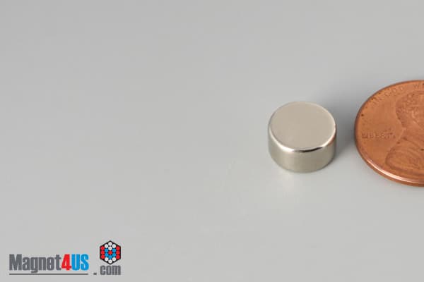 3/8" dia. x 2/10" N40 Neodymium Disc Magnet - photo 3