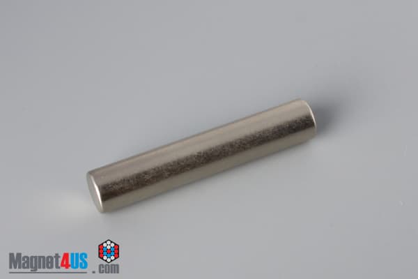 3/8" dia. x 2" N45 Neodymium Cylinder Magnet - photo 2